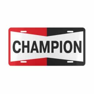 Champion Spark Plugs License Plate