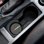 Chevy Performance Carbon Fiber Soapstone Car Coaster