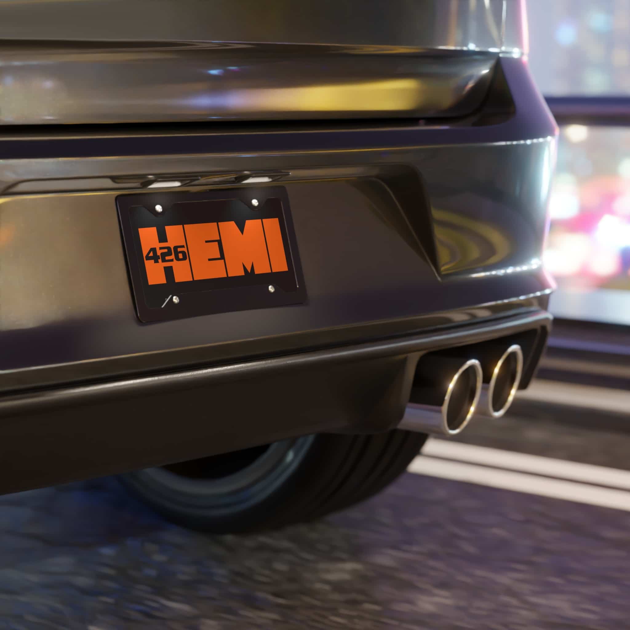 426 Hemi License Plate