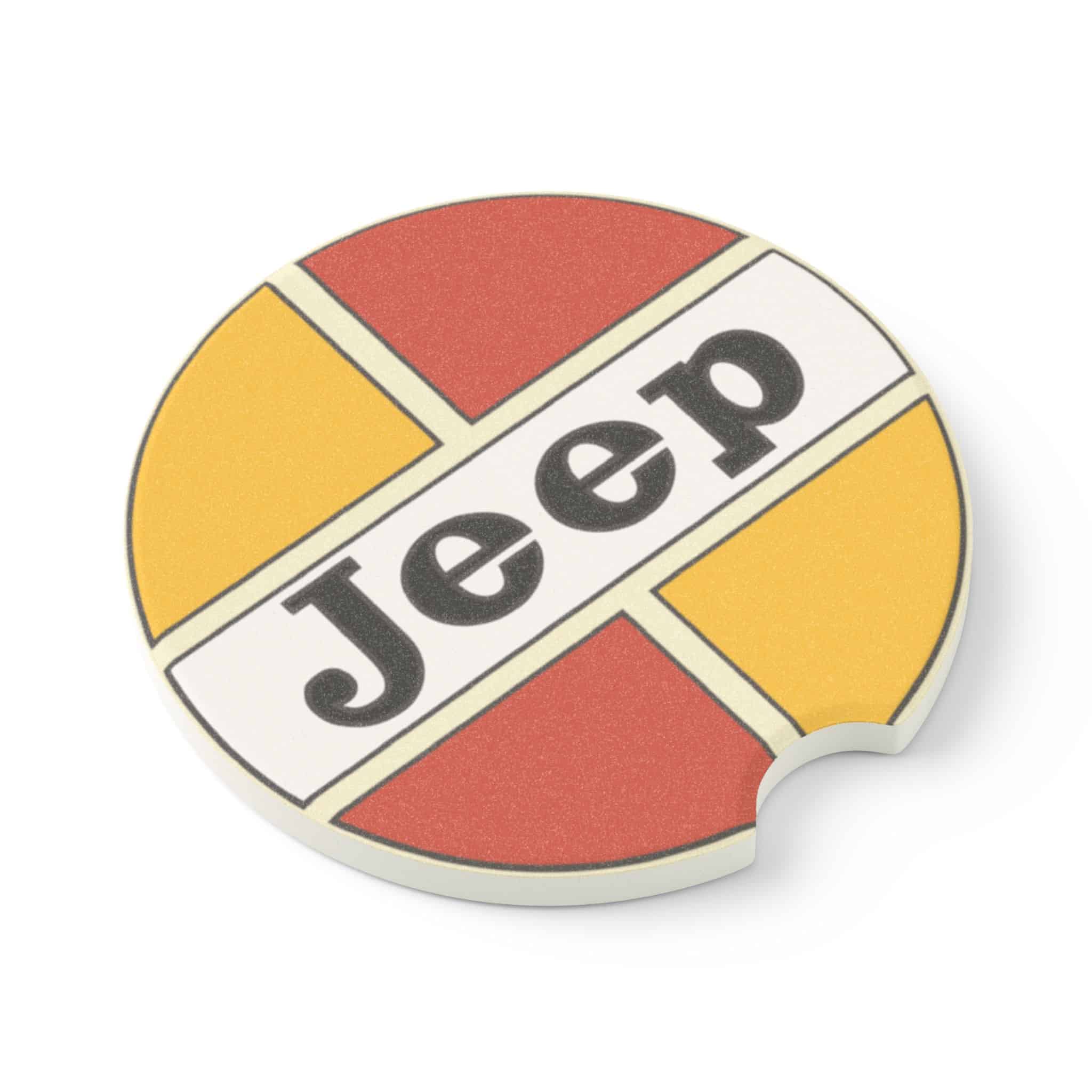 Jeep Kaiser Soapstone Car Coaster