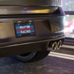 Martini Racing License Plate