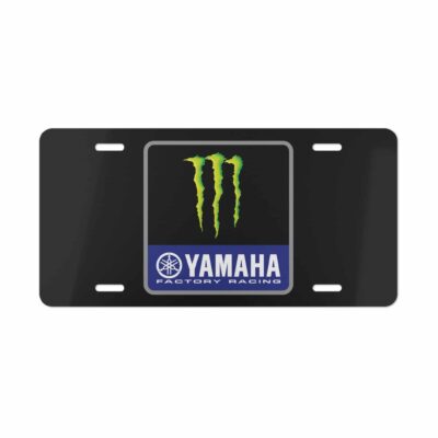 Yamaha Factory Racing Monster Energy License Plate