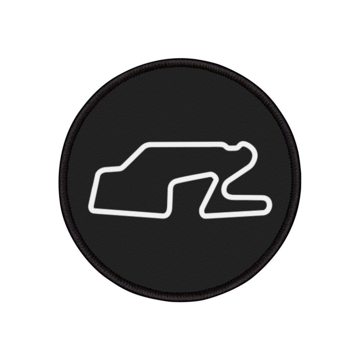 Watkins Glen International Circle Iron-On Patch