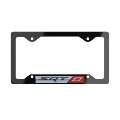 Dodge SRT8 Metal License Plate Frame