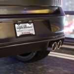 Alfa Romeo Racing License Plate