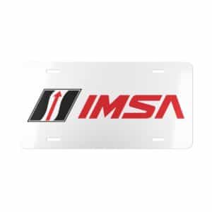 IMSA License Plate
