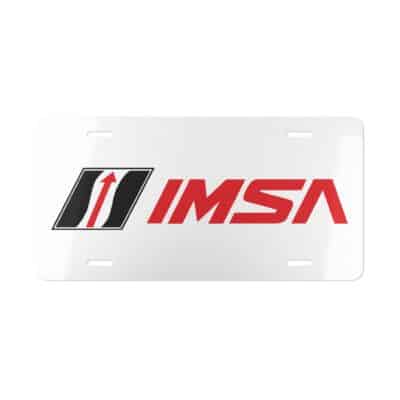 IMSA License Plate