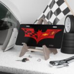 Corvette C6 Batman License Plate