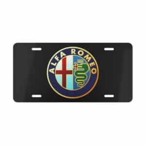 Alfa Romeo License Plate