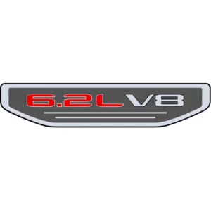 GMC 6.2L V8 Decal