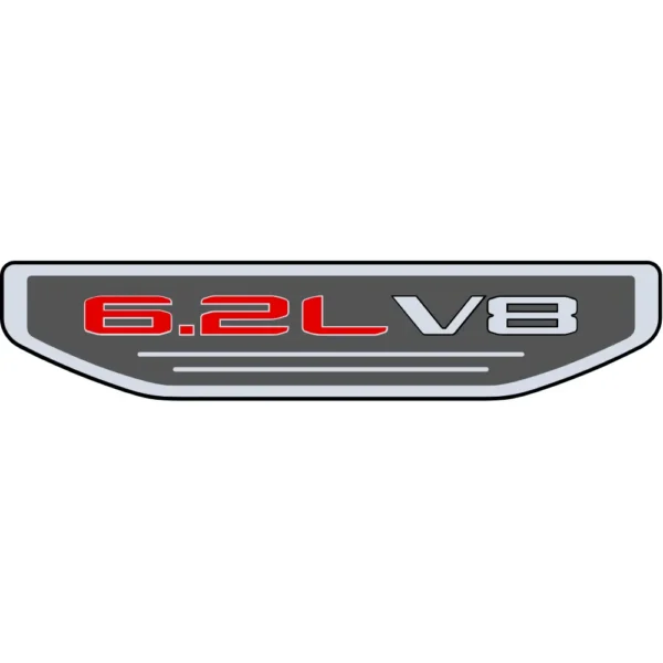 GMC 6.2L V8 Decal