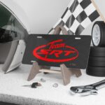 Team SRT Carbon Fiber License Plate