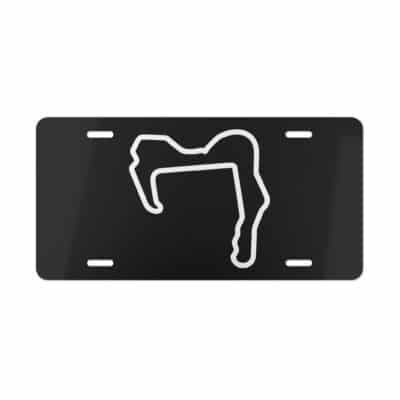 Buttonwillow Raceway Park #13 License Plate