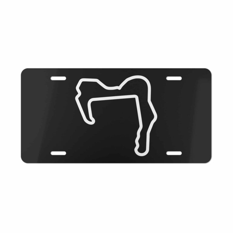 Buttonwillow Raceway Park #13 License Plate