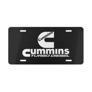 Cummins Turbo Diesel License Plate