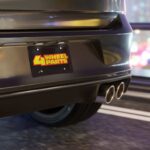 4 Wheel Parts License Plate