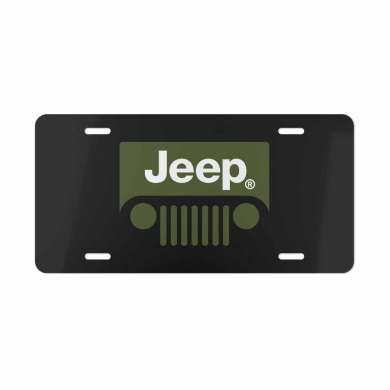 Jeep License Plate