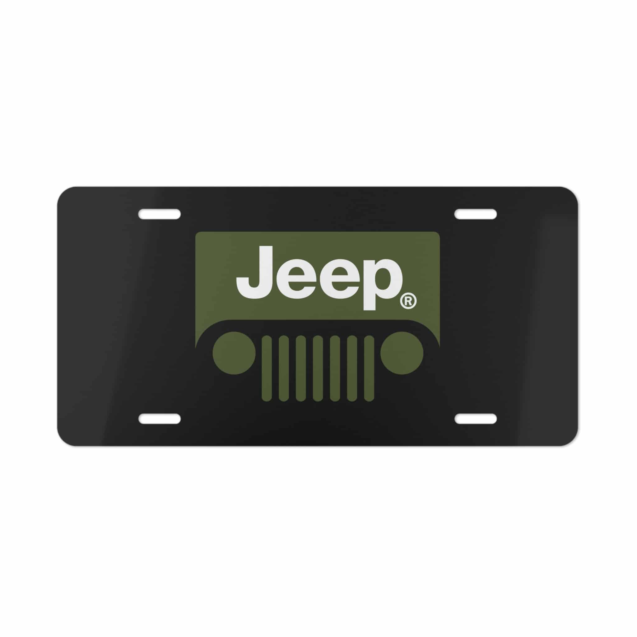 Jeep License Plate