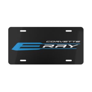 Corvette Eray License Plate