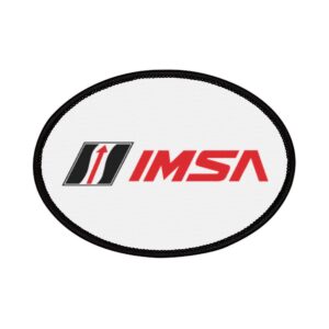 IMSA Oval Iron-On Patch