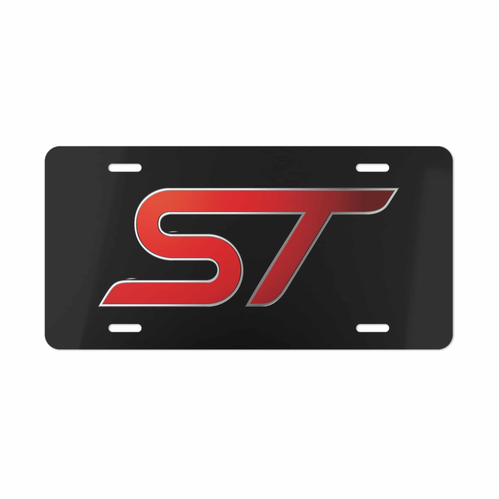 Ford ST License Plate