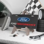 Ford Performance Carbon Fiber License Plate Style 2