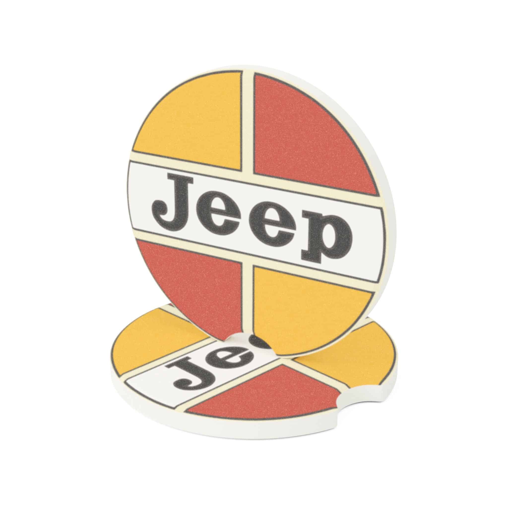 Jeep Kaiser Soapstone Car Coaster