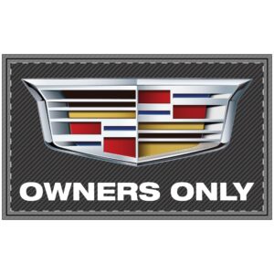 Cadillac Owners Only Doormat