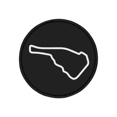 Road Atlanta Circle Iron-On Patch