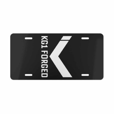 KG1 Forged License Plate