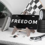 Charlie Kirk Freedom License Plate