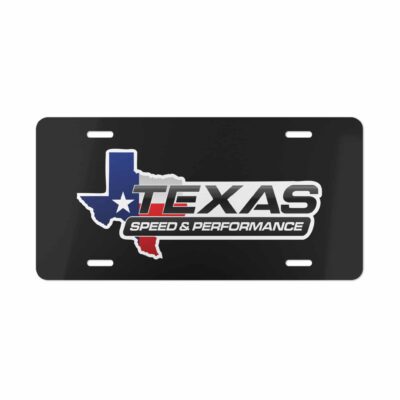 Texas Speed and Performance License Plate