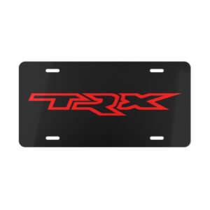 Ram TRX License Plate