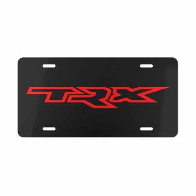 Ram TRX License Plate