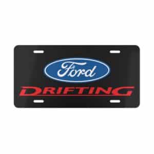 Ford Drifting License Plate