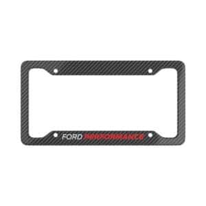 Ford Performance Carbon Fiber License Plate Frame