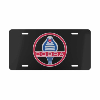 Shelby Mustang Cobra License Plate