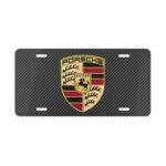 Porsche Carbon Fiber License Plate