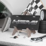 Hemi Carbon Fiber License Plate