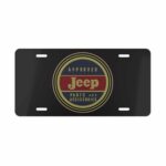 Jeep Approved Parts and Accessories License Plate