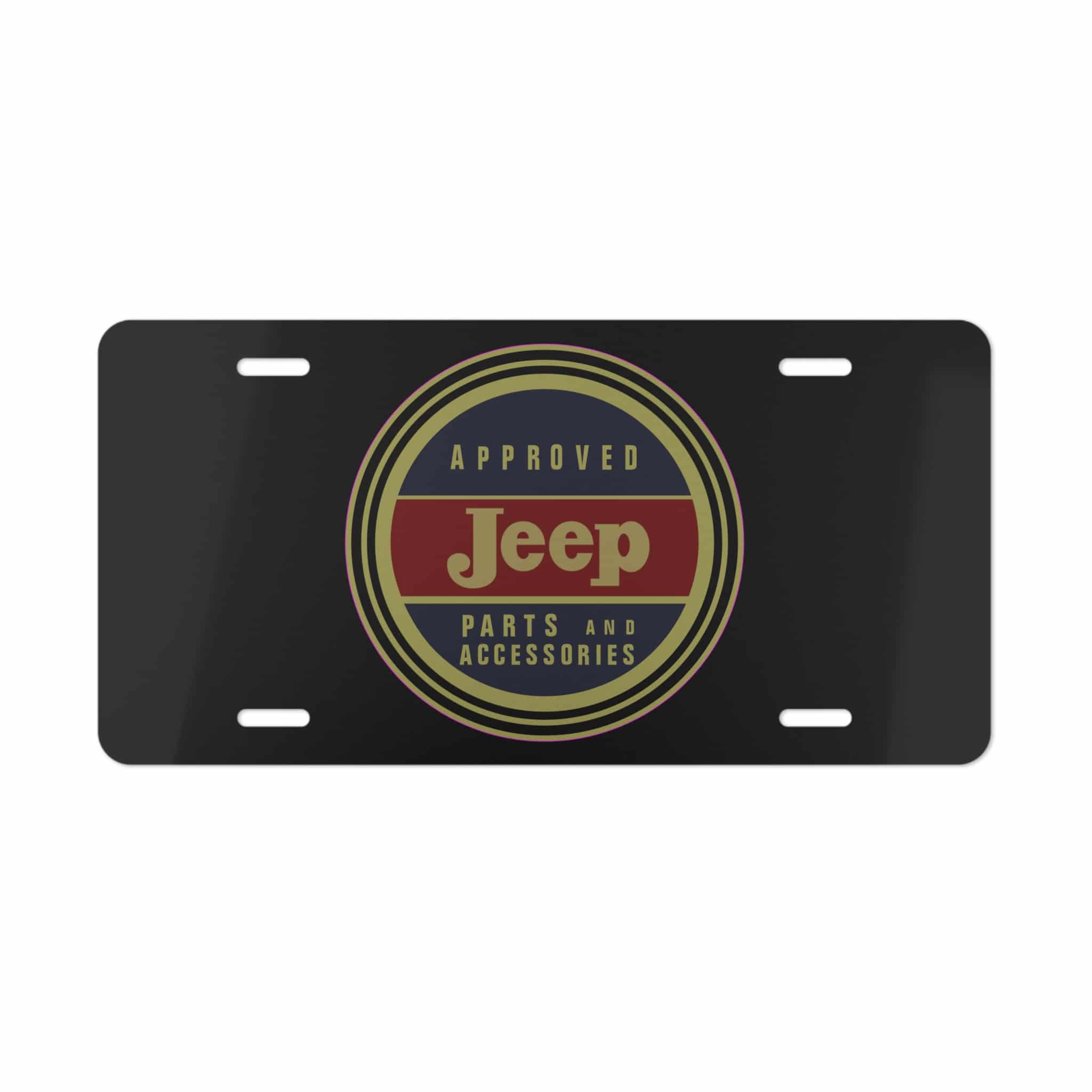 Jeep Approved Parts and Accessories License Plate