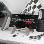 Ford Raptor SVT License Plate