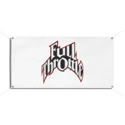 Full Throttle Garage Banner