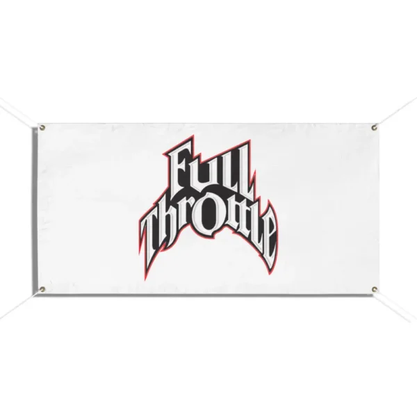 Full Throttle Garage Banner