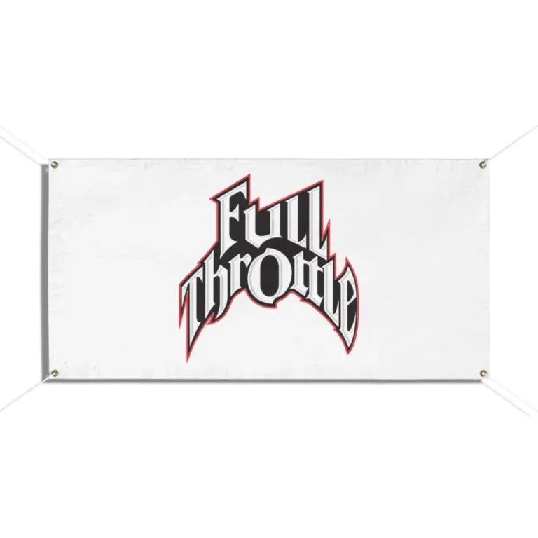 Full Throttle Garage Banner
