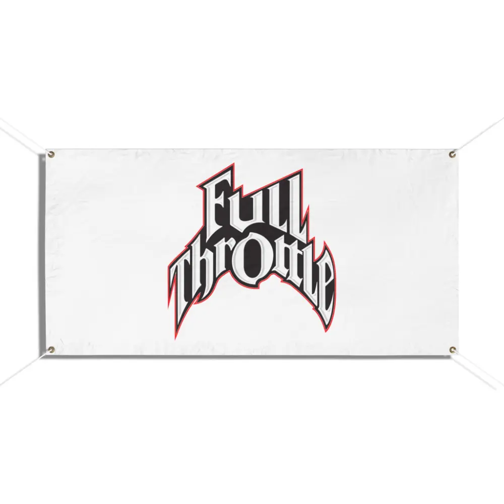 Full Throttle Garage Banner