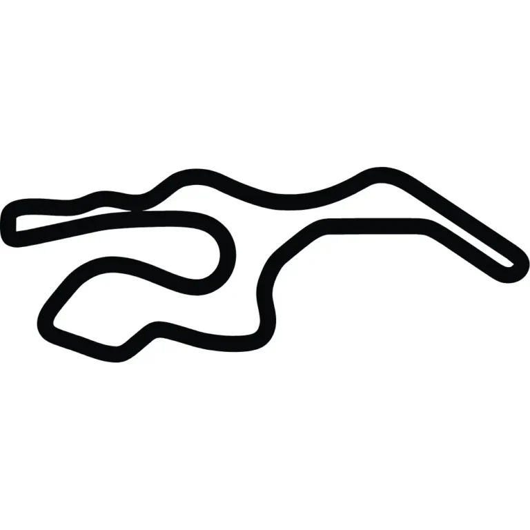 Sonoma Raceway (Infineon) Long Circuit Decal