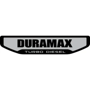 Duramax Turbo Diesel Badge Decal