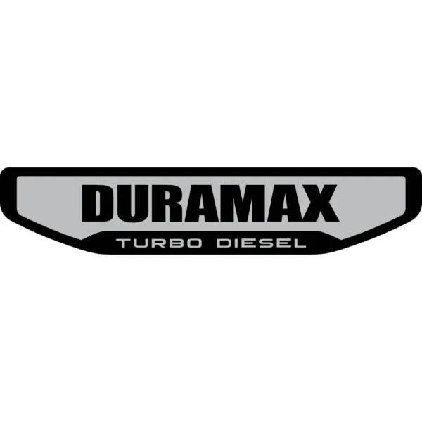 Duramax Turbo Diesel Badge Decal