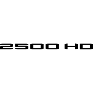 GMC 2500HD Decal
